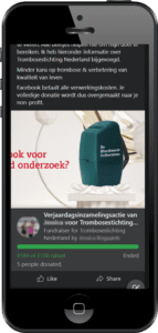 In plaats van cadeaus, vroeg deze persoon voor zijn verjaardag om een donatie aan Trombosestichting Nederland