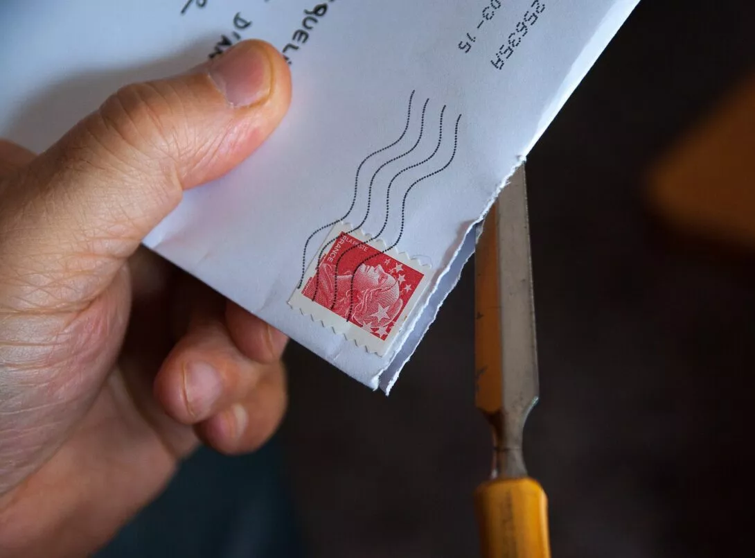 Invalshoeken voor enveloppen die opengaan