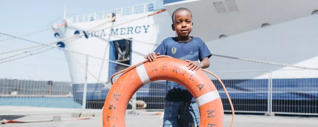 Nieuwsbriefmailing voor Mercy Ships Zweden