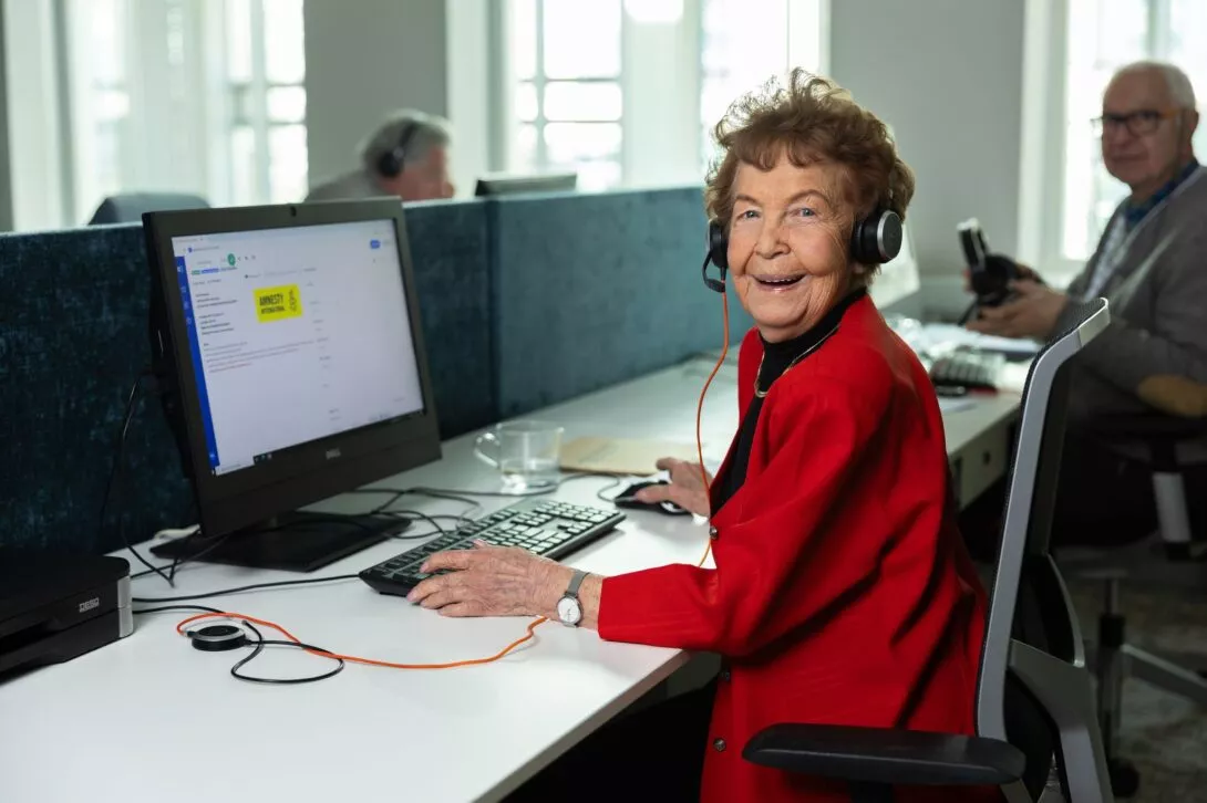Telefonisch Fondsenwerver bij Socialcall - beller Joyce