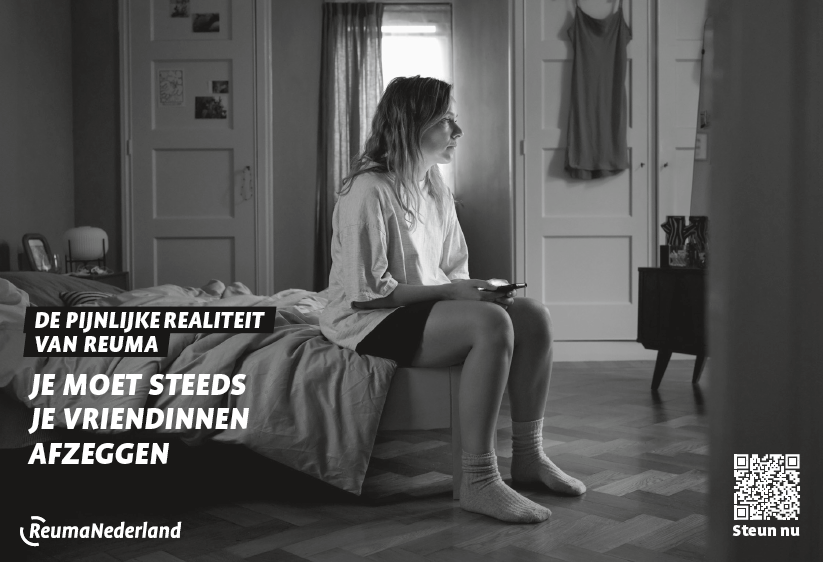Stopperadvertentiecampagne voor ReumaNederland